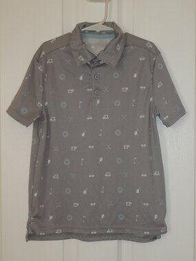 All in Motion Boys Golf Polo Shirt Size Medium (8)